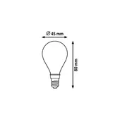 Rábalux Filament LED izzó - E14 - 4W - 350 Lm - 2700K 1528
