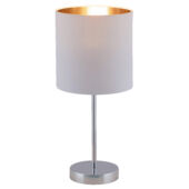 Rábalux Monica asztali lámpa - fehér-arany
