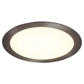 Rábalux Lois LED beépíthető mennyezeti lámpa - kerek - szatin króm - 18W 5575