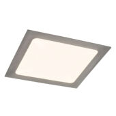 Rábalux Lois LED beépíthető mennyezeti lámpa - szögletes - szatin króm - 18W 5583