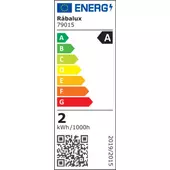 Rábalux Filament LED izzó - E27 - G45 - 2W - 470LM - 3000K - "A" energiaosztály 79015
