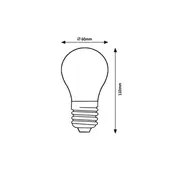 Rábalux Filament LED izzó - E27 - A60 - 4W - 840LM - 4000K - "A" energiaosztály 79018