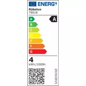 Rábalux Filament LED izzó - E27 - A60 - 4W - 840LM - 4000K - "A" energiaosztály 79018