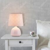 Rábalux Ellie asztali lámpa - rózsaszín 4384