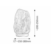 Rábalux Rock sólámpa - 8 kg 4130
