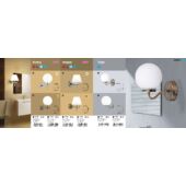 Rábalux Avery LED fürdőszobai fali lámpa - bronz - 3000K 3999