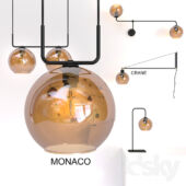 Nowodvorski Monaco asztali lámpa