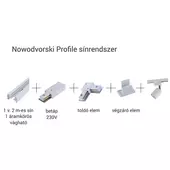 Nowodvorski Profile Eye Spot sínrendszeres lámpa - fehér