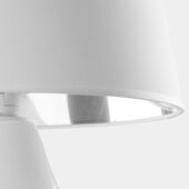 TK Lighting Lacrima asztali lámpa - fehér