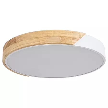 Rábalux Maple LED mennyezeti lámpa matt fehér - fa 3527