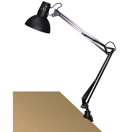Rábalux Arno 4215 asztali lámpa  fekete, fém satuval 1xE27 IP20