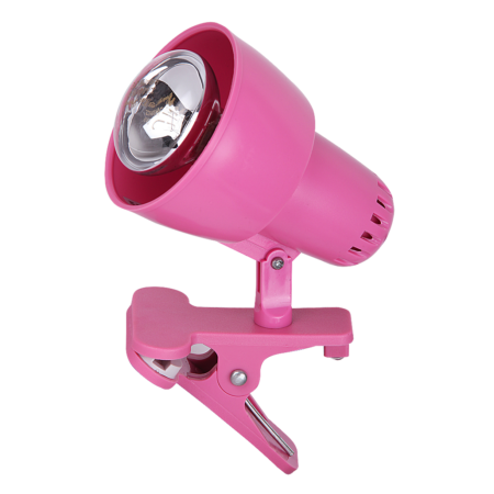 Rábalux Clip csíptetős lámpa - rózsaszín 4359