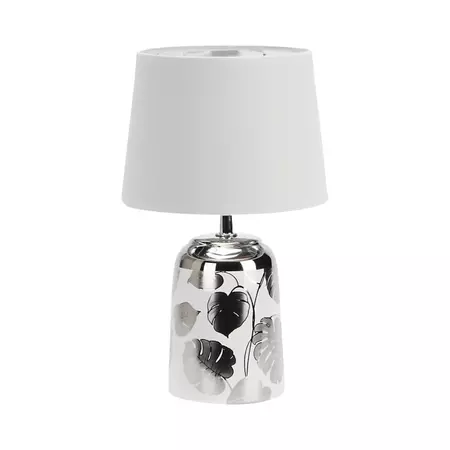 Rábalux Sonal asztali lámpa - ezüst/fehér 4548