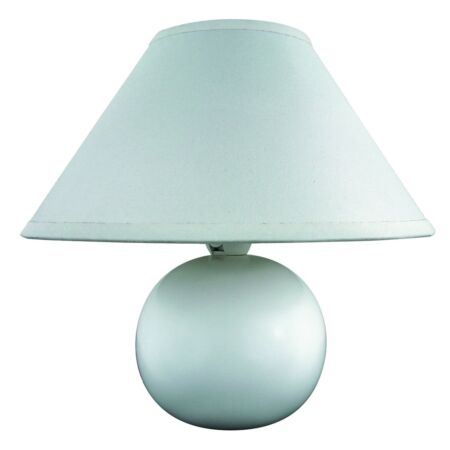 Rábalux Ariel 4901 asztali lámpa matt fehér 1xE14 IP20