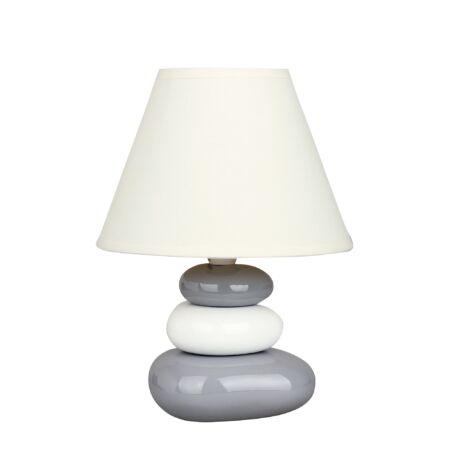 Rábalux Salem asztali lámpa - fehér, szürke 4948