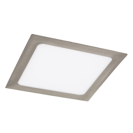 Rábalux Lois LED beépíthető mennyezeti lámpa - szögletes - szatin króm - 18W 5583