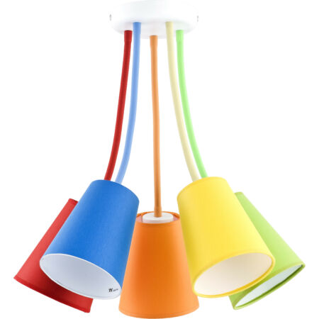 TK Lighting Wire Colour gyermek mennyezeti lámpa