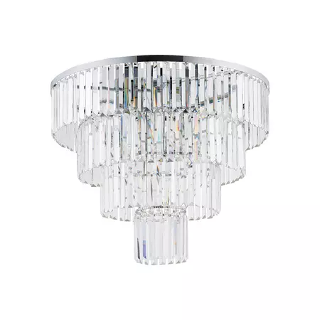 Nowodvorski Cristal mennyezeti lámpa - króm