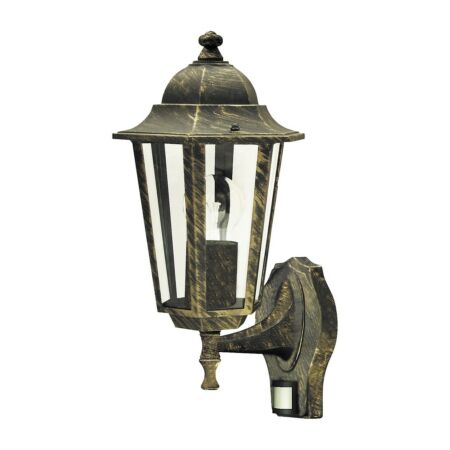 Rábalux Velence kültéri mozgásérzékelős fali lámpa - antik arany 8218