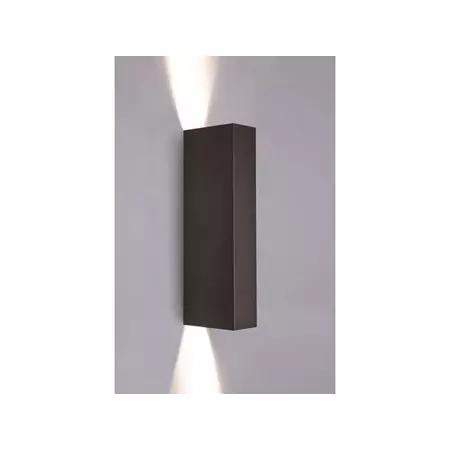 Nowodvorski Malmo fali lámpa - fekete 9705