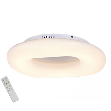 Azzardo Donut LED távirányítós mennyezeti lámpa - 60 cm
